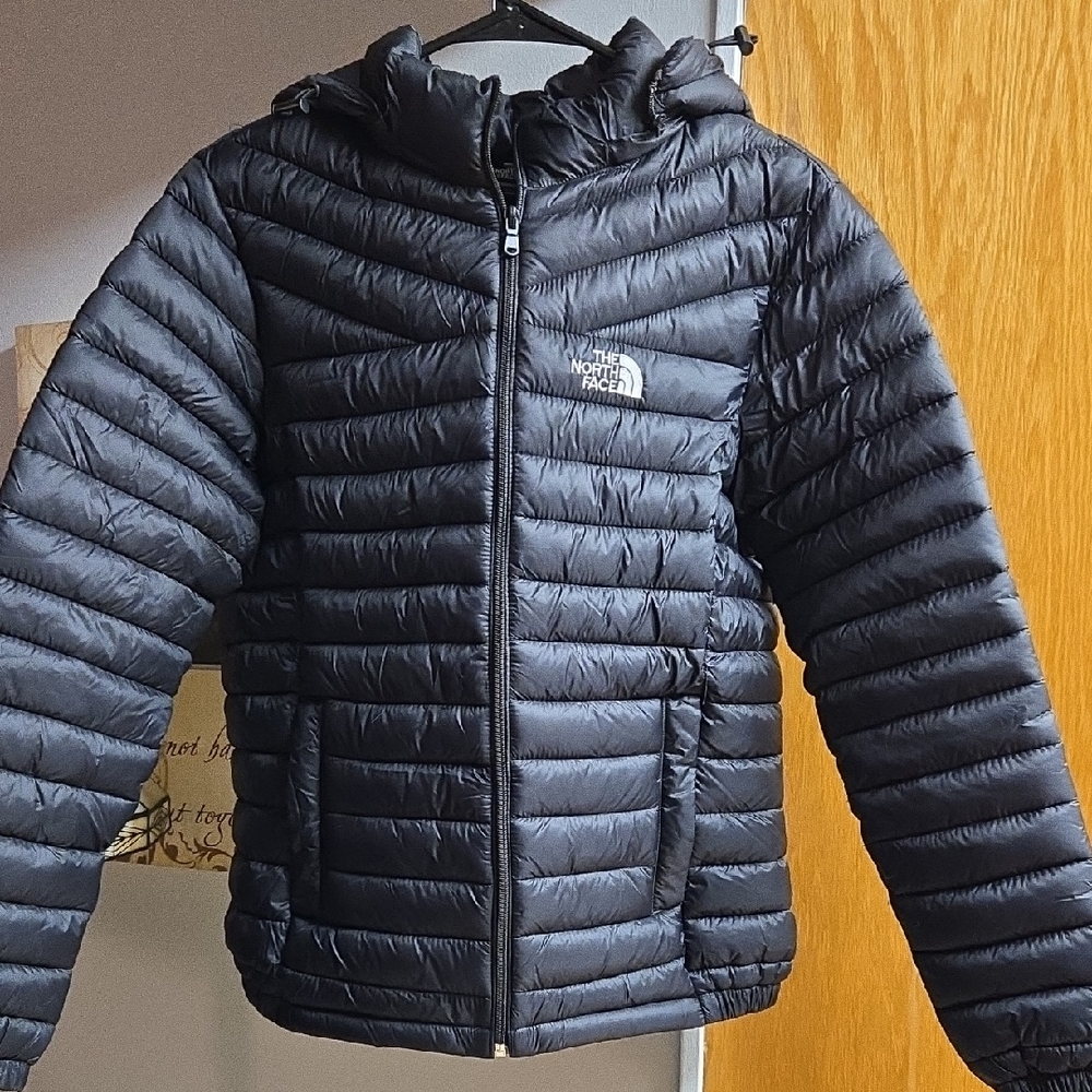 The North Face Charcoal Puffer Jacket